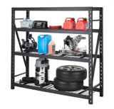 MAXIMUM 4-Tier Heavy-Duty Storage Rack, 24 x 77 x 72-in | MAXIMUMnull