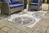 CANVAS Melita Outdoor Rugs, 5-ft x 7-ft | CANVASnull