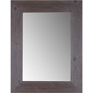 Miroir en bois CANVAS, grès, 29,25 x 37,25 po