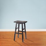 For Living Shinto Solid Wood 26" Counter Stool Armless Backless, Dark Espresso | FOR LIVINGnull