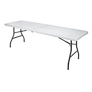 Likewise Black Folding Resin Table, 6-ft Canadian Tire