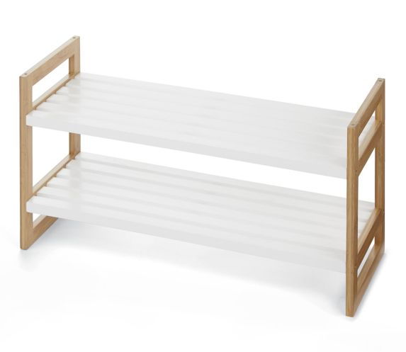 type A Engrained 2-Tier Shoe Rack Product image