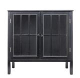 CANVAS Hadley 2-Door Cabinet, Black | CANVASnull
