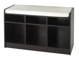 For Living 3-Cube Storage Bench, Dark Brown | FOR LIVINGnull