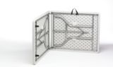 For Living - Table pliante portative en plastique et en métal avec poignée, intérieur/extérieur, blanc, 6 pi | FOR LIVINGnull