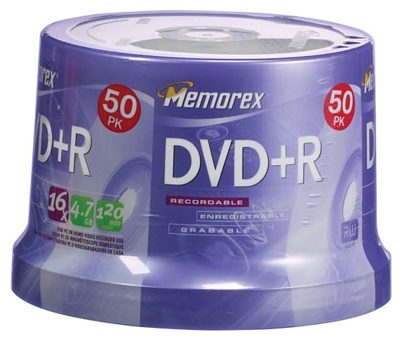 Memorex DVD+R 50-pack Spindle Product image