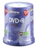Carrousel Memorex DVD+R, paq. 100 | Memorexnull