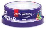 Carrousel Memorex DVD+R, paq. 25 | Memorexnull