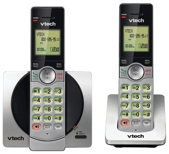Téléphone sans fil avec afficheur VTech, 2 combinés Image de l’article