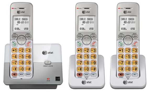 Téléphone AT&T, 3 combinés sans fil avec afficheur Image de l’article