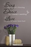 Décalcomanie murale RoomMates Sing, Dance, Love | RoomMatesnull