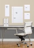 Roommates Notebook Dry Erase Peel Stick Wall Decals Canadian Tire