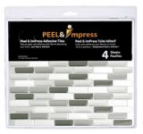 Peel & Impress Glass Oblong Vinyl Wall Tile, 4-pk | Peel & Impressnull