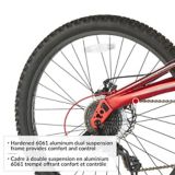 ccm apex men's dual suspension mountain bike