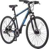 mens hybrid bike with front suspension