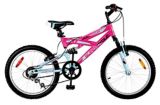 supercycle momentum youth dual suspension bike