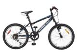 Supercycle Impulse Youth Bike, Black/Blue, 20-in | Supercyclenull