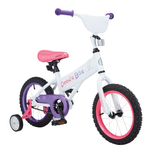 Supercycle Doodle Kids' Bike, Pink, 12-in Product image