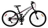 black and pink mountain bike