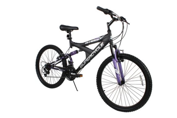 Supercycle Nitrous Dual Suspension Youth Mountain Bike, 21-Speed, 24-in Product image