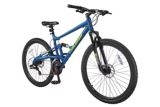 raleigh dual suspension mountain bike