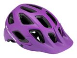 purple bicycle helmet