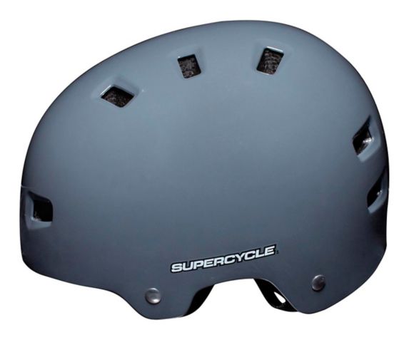 Supercycle Basic Multi-Sport Bike Helmet, Child, Grey Product image
