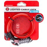 schwinn combination lighted cable lock