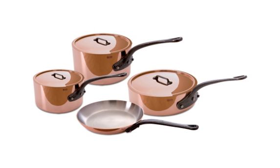 Mauviel M'Heritage M'250 Copper Cookware Set, 7-pc Product image