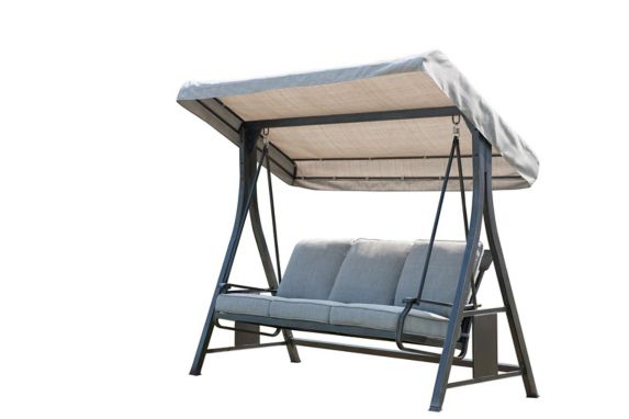 Canvas Dashley 3 Seat Outdoor Patio Sofa Swing Canadian Tire - Canvas Valencia Patio Swing Daybed With Netting Parts