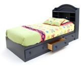 Drawer Platform Storage Bed Twin, Summer Breeze Twin Mates Bed