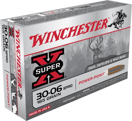 Winchester Super-X 30-06 Springfield 165-Grain Power Max Bonded Soft Point Rifle Ammunition Canadian Tire