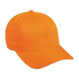 blaze orange baseball cap