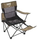 camping chair with footrest