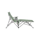 Chaise longue de camping inclinable Woods Ashcroft, à 3 positions, vert embrun | Woodsnull