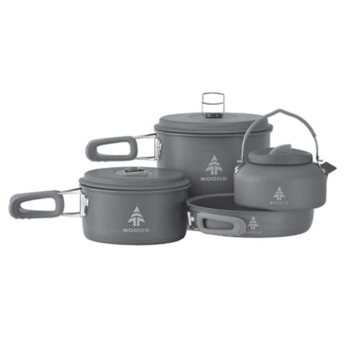 Woods™ Selkirk Anodized Camping Cook Set, 4-pc Product image