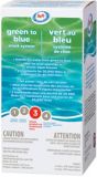 hth pool shock super green to blue shock system
