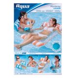Monterey Inflatable Pool Hammoc & Lounger, 44 x 26-in, Assorted | Aquanull