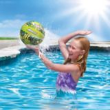 Banzai Aqua Inflatable Wet or Dry Volley Ball, Assorted Colours | Banzainull