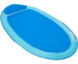 Chaise longue de piscine gonflable Swimways Spring Float, 66 x 40 po, bleu | Swimwaysnull