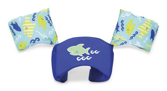 Swimways Sea Squirts Floating Kids' Swim Trainer, Blue, Age 5+ Product image