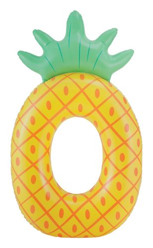 Pineapple Inflatable Pool Tube, 77-in Product image