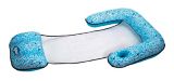 Matelas gonflable 3-en-1 de luxe pour piscine Aqua, bleu, 57 x 36 po | Aquanull