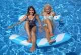 Inflatable 2-Person Water Hammock Pool Float/Lounger, 48 x 58-in