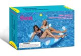 Inflatable 2-Person Water Hammock Pool Float/Lounger, 48 x 58-in