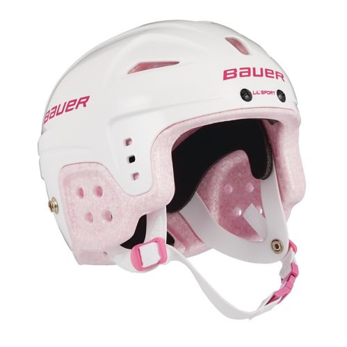 Bauer Pink Lil' Sports Hockey Helmet, Youth Product image