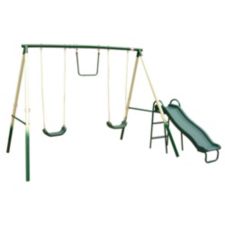 Four Station Metal Swing Set Canadian Tire