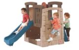 outdoor climber with slide