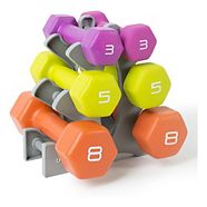 environ 6.80 kg Weider Néoprène Haltères Poids Tone exercice Home Gym 2 3 4 5 6 8 10 15 lb