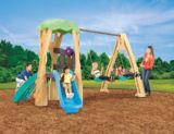 little tikes treehouse with slide